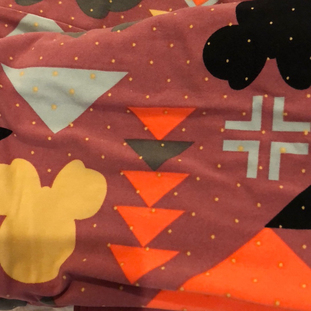 Lularoe new TC Mickey Minnie Aztec tribal leggings